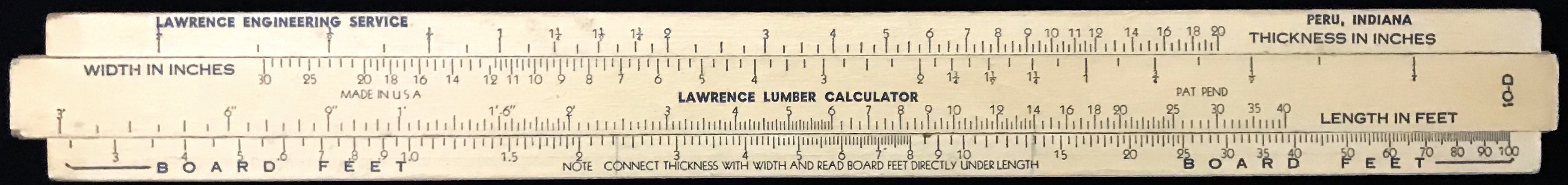 Lawrence Engineering Service, Peru, Indiana, 10-D.