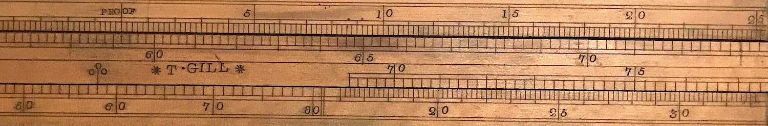 Proof Calculation using the Proof Slide Rule.